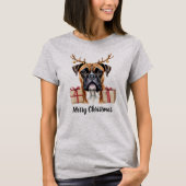 クリスマス・チア・ボクサー Tシャツ (正面)