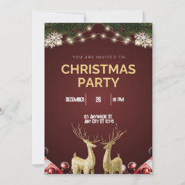 クリスマス チェア ポストカード