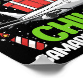 クリスマス・チャイルド・スマートの財布おもしろいFの操作 ポスター (角)