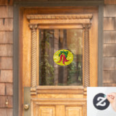 クリスマス・チリ・ペッパー ウィンドウサイン (ホームデコレーション)