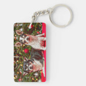 クリスマス・チワワ キーホルダー (裏面)