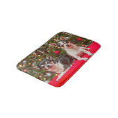 クリスマス・チワワ バスマット (アングル)