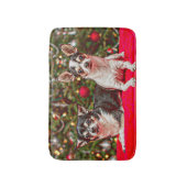 クリスマス・チワワ バスマット (正面縦)