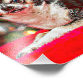 クリスマス・チワワ フォトプリント            (角)