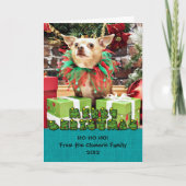 クリスマス – チワワ – マイル (正面)