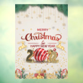 クリスマス ツリー 窓 ガラス装飾 ウィンドウサイン (シート3)