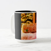 クリスマス ツートーンマグカップ (正面左)