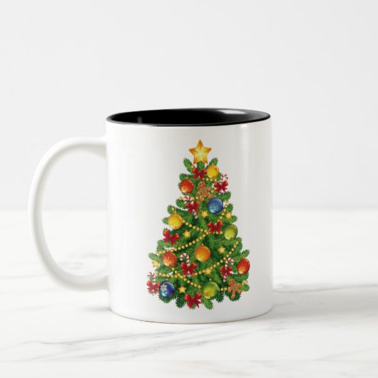 クリスマス ツートーンマグカップ (左)