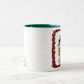 クリスマス ツートーンマグカップ (中央)