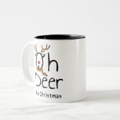 クリスマス ツートーンマグカップ (正面左)