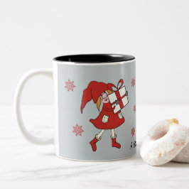 クリスマス ツートーンマグカップ