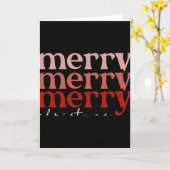 クリスマス テキスト グリーティング 赤ちゃん用Tシャツ カード (黄色い花)