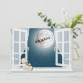 クリスマス・テディベア・イン・ウィンドウ シーズンカード (スタンド正面)