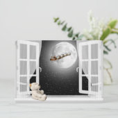 クリスマス・テディベア・イン・ウィンドウ シーズンカード (スタンド正面)