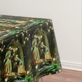 クリスマス・テーブルクロス、メリークリスマス、イエス・キリスト テーブルクロス (インサイチュ)