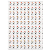 クリスマス・テーブルクロス、メリークリスマス、ペパーミント テーブルクロス (正面)