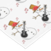 クリスマス・テーブルクロス、メリークリスマス、ペパーミント テーブルクロス (アングル)