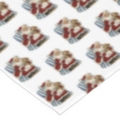 クリスマス・テーブルクロス、ヴィンテージ テーブルクロス (アングル)