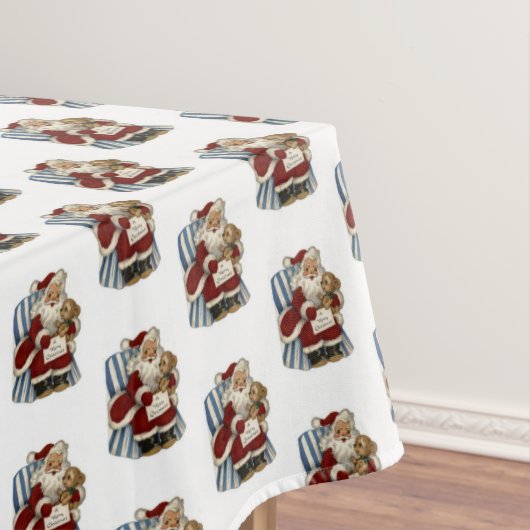 クリスマス・テーブルクロス、ヴィンテージ テーブルクロス (インサイチュ)