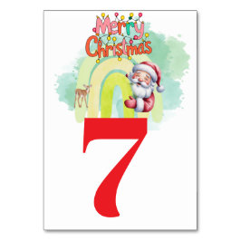 クリスマス テーブルナンバー