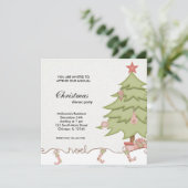 クリスマス・ディナー 招待状 (スタンド正面)