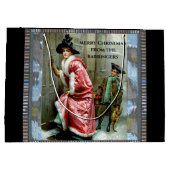 クリスマス·ディビクトリアンナー ラージペーパーバッグ (裏面)