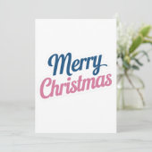 クリスマス ディライト カード フラット ホリデー カード (スタンド正面)