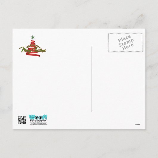 クリスマス – デイジー- Goldendoodle (裏面)