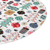 クリスマス デザイン カッティングボード (角)