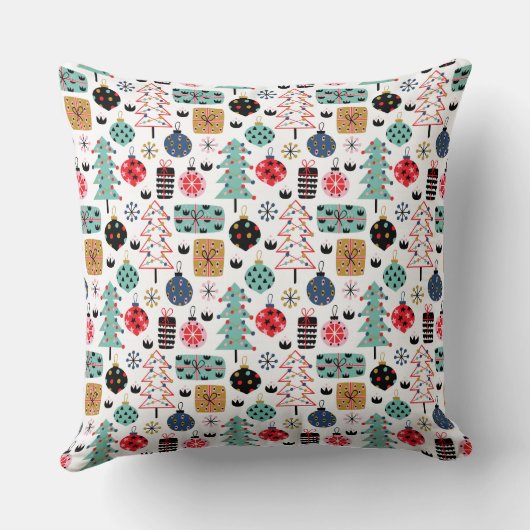 クリスマス デザイン クッション (裏面)