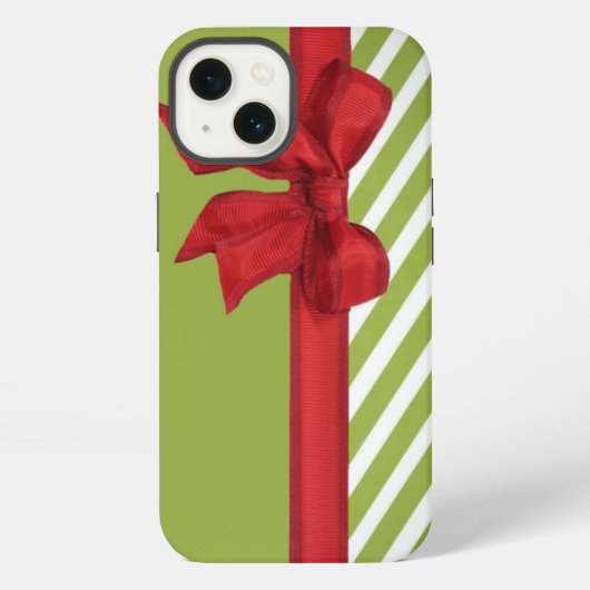 クリスマス デザイン iPhone 13 カバー (裏面)