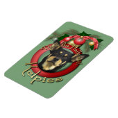 クリスマス – デッキザホールズ – ケパイズ マグネット (左側)