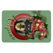 クリスマス – デッキザホールズ – ケパイズ マグネット (横)