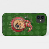 クリスマス-デッキホール-食事- Cinny Case-Mate iPhoneケース (裏面(横))