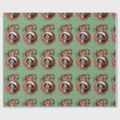 クリスマス-デッキホール- Berners ラッピングペーパー (フラット)