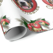 クリスマス-デッキホール- Swissies ラッピングペーパー (ロールコーナー)