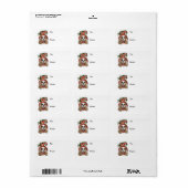 クリスマス – デッキtheホール – カバリエ – Blenheim ラベル (フルシート)