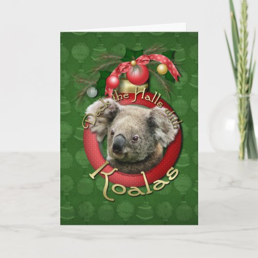 クリスマス – デッキtheホール – Koalas (正面)