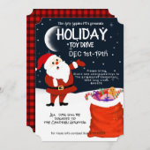 クリスマス·トイ·ドライブ、キッズ·ホスピタル、 招待状 (正面/裏面)