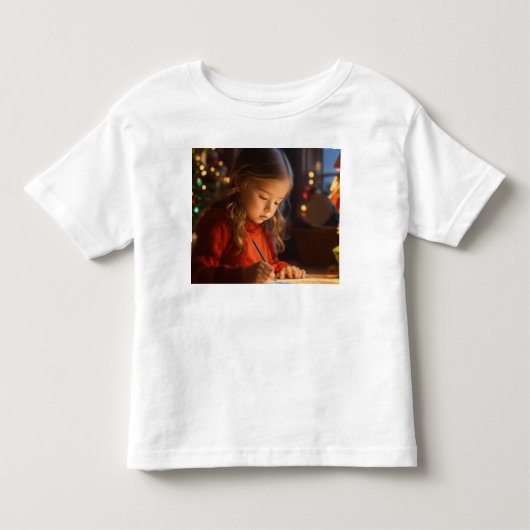 クリスマス トドラーTシャツ (正面)