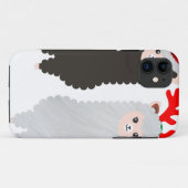 クリスマス・トナカイ・アルパカ Case-Mate iPhoneケース (裏面(横))