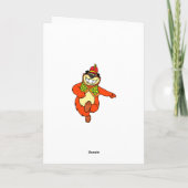 クリスマス・トナカイ シーズンカード (裏面)