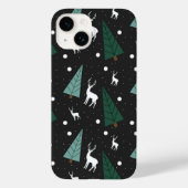 クリスマス+トナカイ+スマホケース Case-Mate iPhoneケース (裏面)