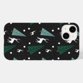 クリスマス+トナカイ+スマホケース Case-Mate iPhoneケース (裏面 (横))