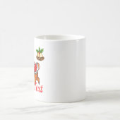 クリスマス・トナカイ、ベル&アイビー コーヒーマグカップ (中央)