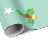 クリスマス+トナカイ ラッピングペーパー (ロールコーナー)