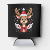 クリスマス・トナカイ(3) 缶クーラー (正面)