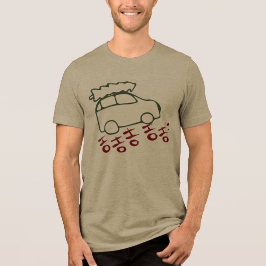 クリスマス トライブレンドTシャツ (正面)