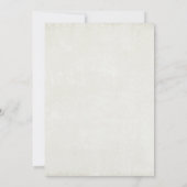 クリスマス トラレーラー キャンパー アウトドア テーマ 招待状 (裏面)