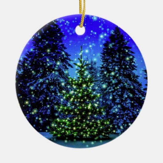 クリスマス・トリオ セラミックオーナメント (正面)